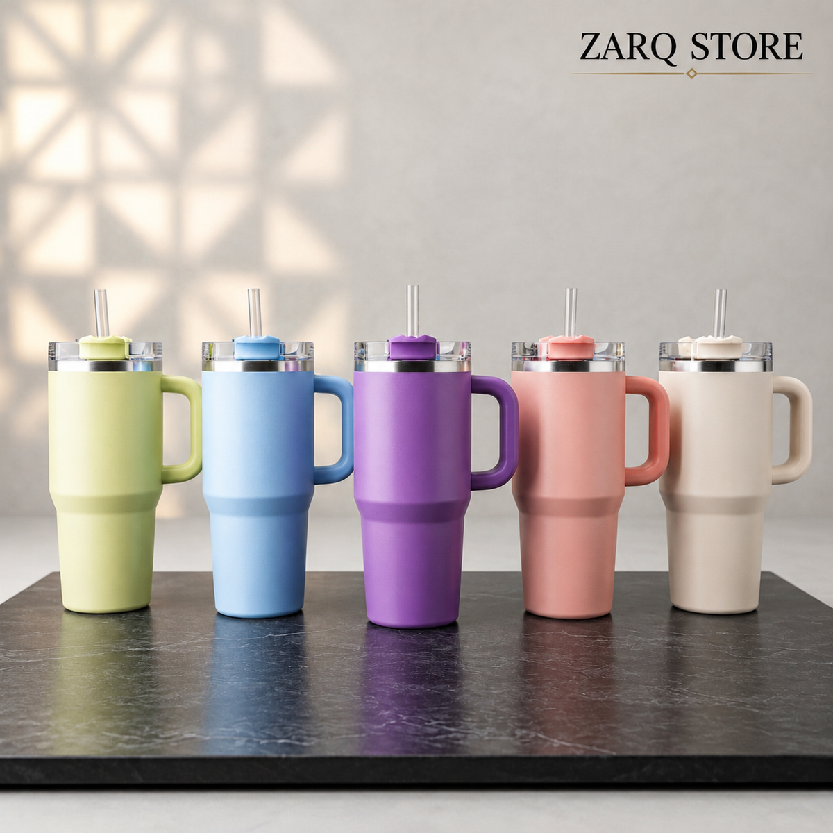 20oz Mini Stainless Steel Tumbler – Hot & Cold Travel Mug (Colour Random)