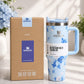 Stanley 40oz Printed Tumbler With Handle & Straw – Insulated Travel Mug