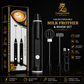 Rechargeable Electric Milk Frother & Whisk Set | 3-Speed USB Rechargeable Coffee Beater with Stainless Steel Whisk
